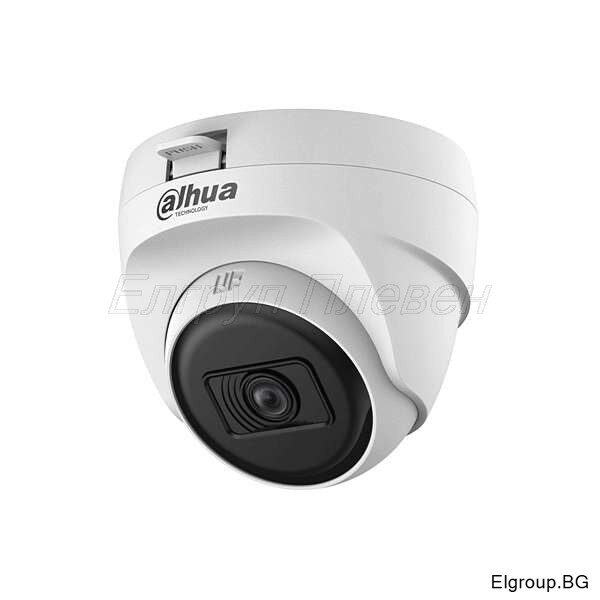 HDCVI куполна камера 2MP Dahua HAC-T1A21-U 0280B