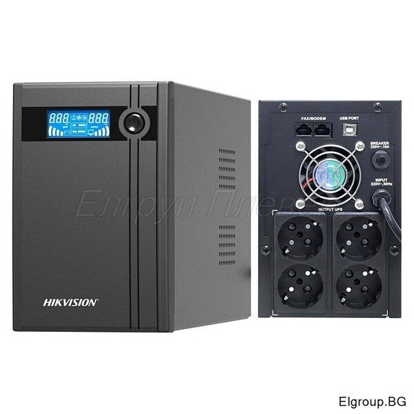 UPS line-interactive 2000VA/1200W Hikvision DS-UPS2000