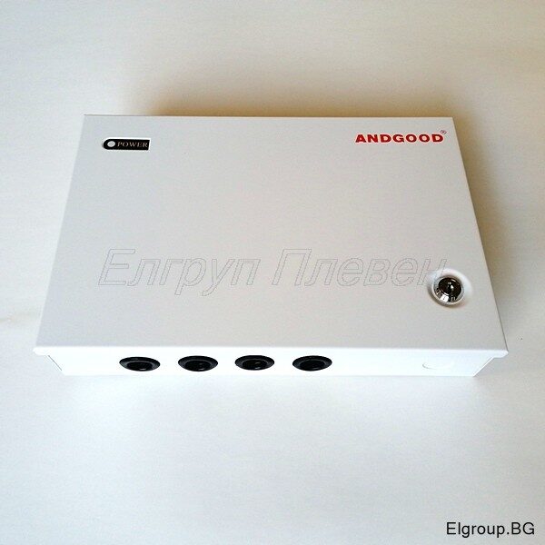 16-канален захранващ блок 12Vdc-16A-192W, Andgood SIWD1216-16C