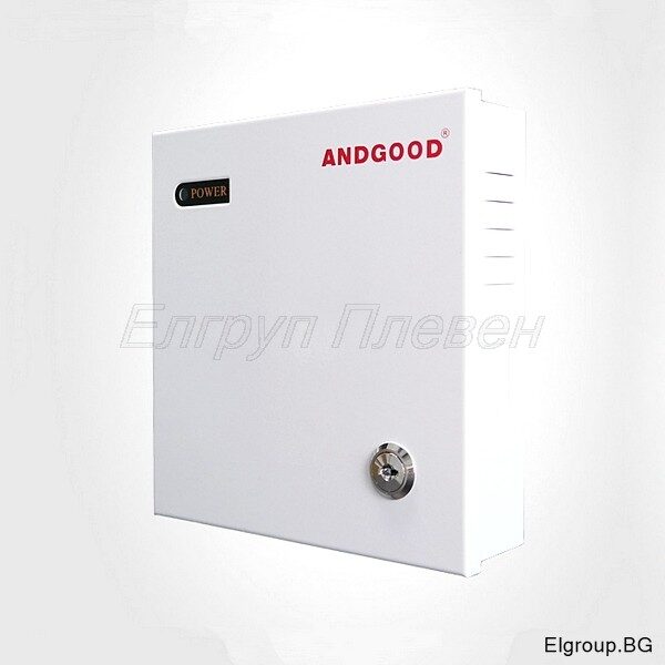 4-канален захранващ блок 12Vdc-4A-48W, Andgood SIWD1204-04C