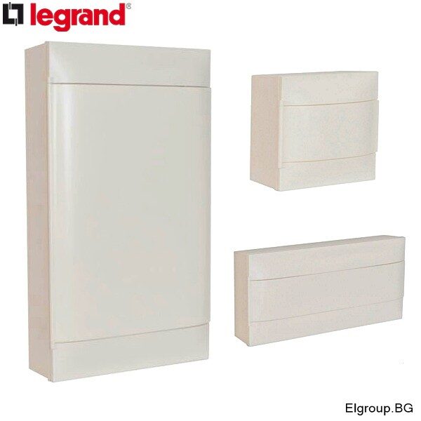 Табло открит монтаж с бяла врата, Legrand Practibox S