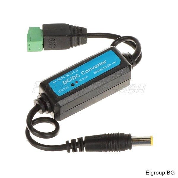 DC/DC понижаващ конвертор от 14-36Vdc на 12Vdc 1.5A