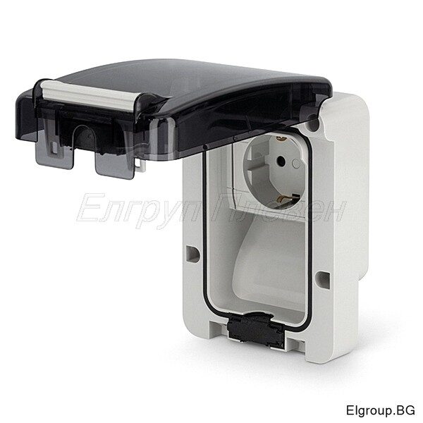 Контакт ШУКО 16А вграден монтаж IP66, Scame 137.4507, M95