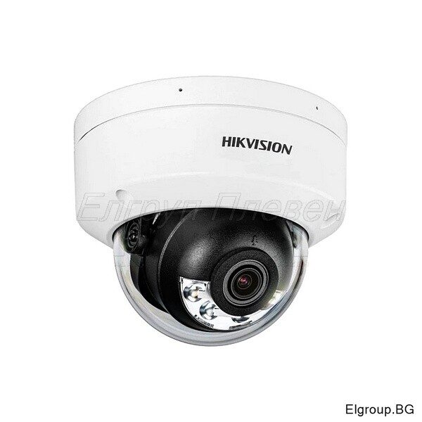 IP куполна камера 8MP Hikvision DS-2CD2183G2-LIS2U, обектив 2.8мм, Smart Hybrid Light 30м, Двоен микрофон, Pro Series