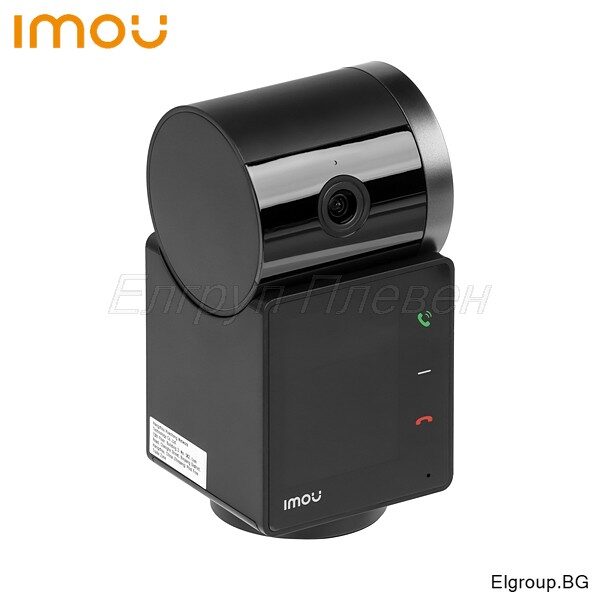 Wi-Fi вътрешна камера 5MP Imou IPC-S2VBP-5M0WR, Rex VT Pro, вграден дисплей, AI детекция, двупосочен видео разговор