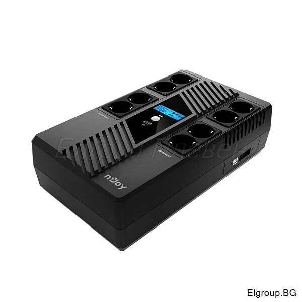 Линейно-интерактивен UPS nJoy Token 800 (800VA/480W)
